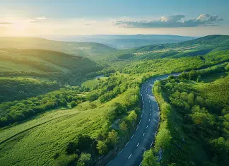 Carte des autoroutes de France : panoramas insoupçonnés