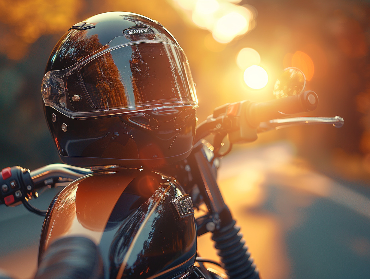 casque intégral vintage