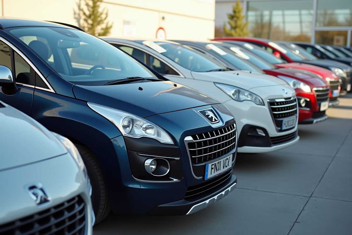 Vente de plusieurs Peugeot 3008 d