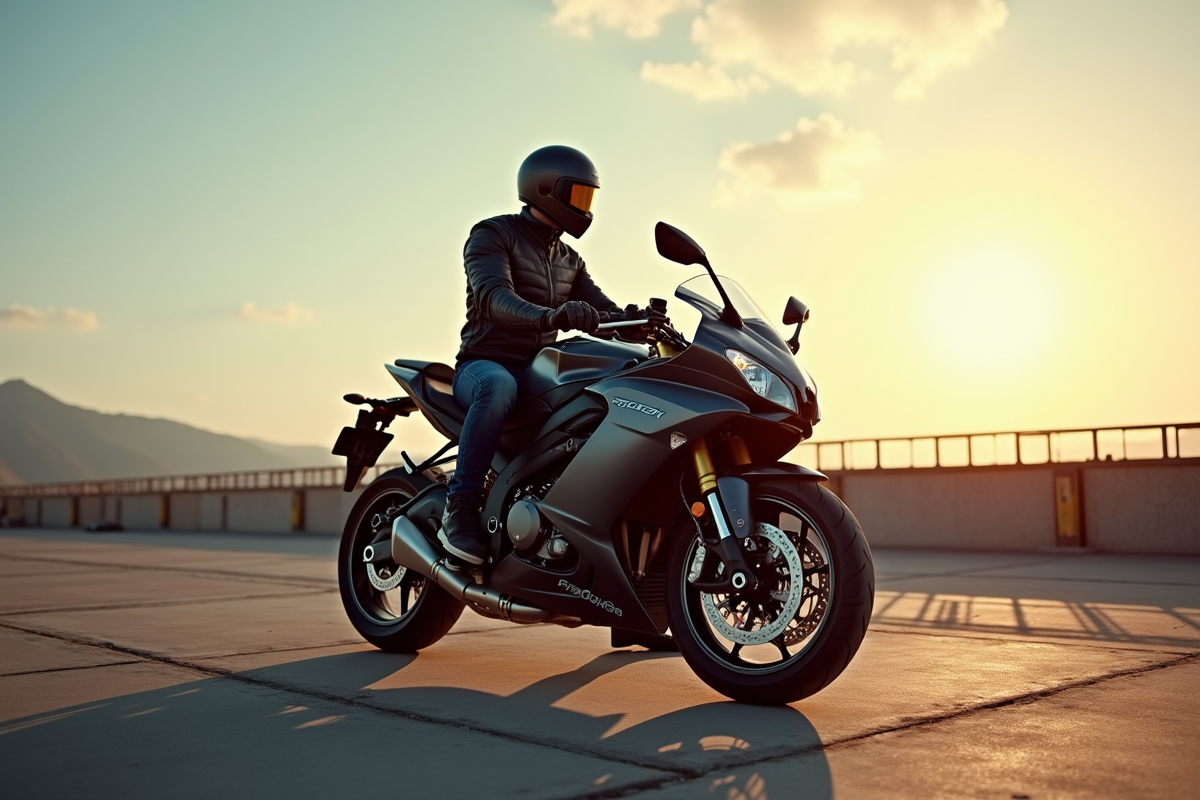 passerelle moto