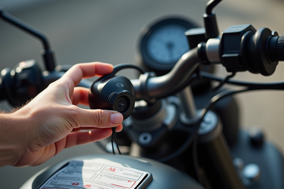 écouteurs moto