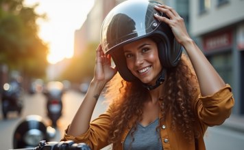 Cheveux longs et bouclés : comment bien porter un casque de moto ?