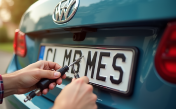 Changement de plaque d’immatriculation : procédure et étapes à suivre