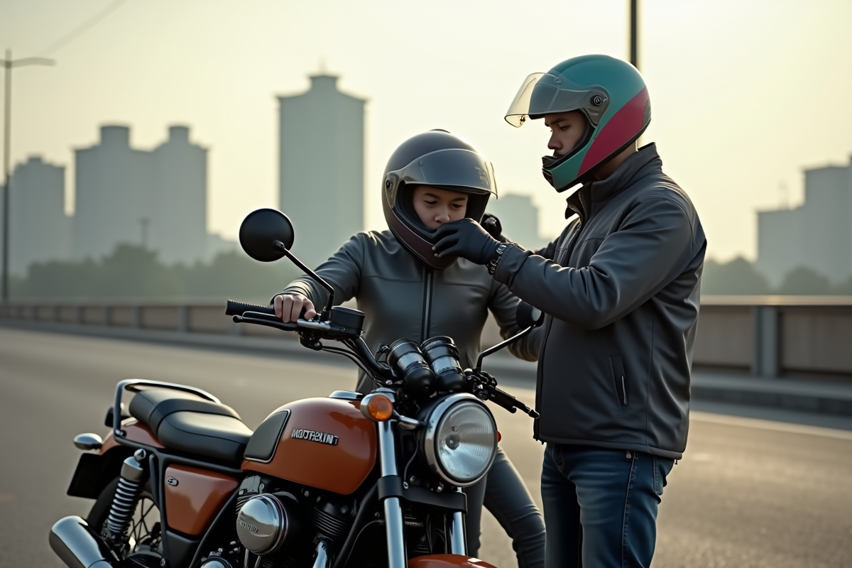 passager moto