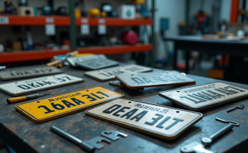 Plaque d’immatriculation bon marché : comparatif des meilleurs sites pour commander en 2025