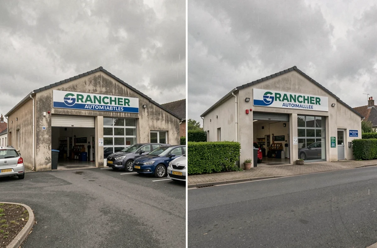 Les deux implantations du garage Grancher Automobiles dans le département de Seine-Maritime