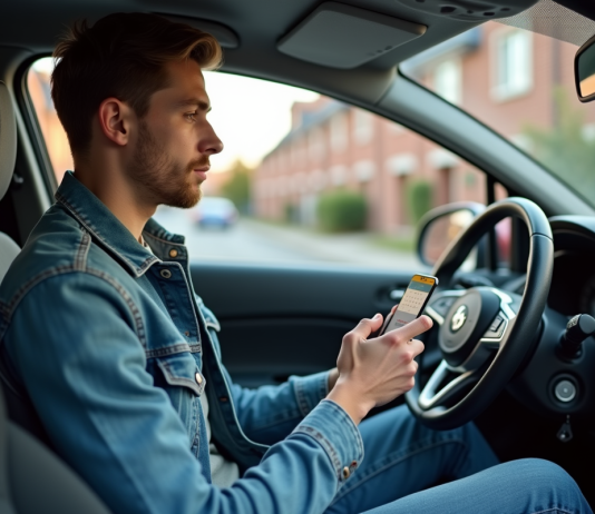 Points jeune conducteur : quand les récupérer ? Les délais à connaître Jeune homme avec permis de conduire dans une voiture